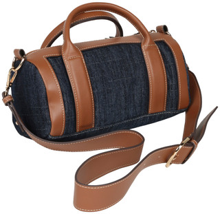 Thumbnail 3: True Religion Horseshoe Plaque Dark Denim Satchel 