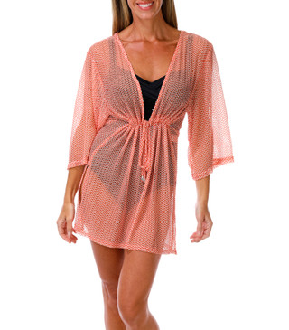 Thumbnail 1: Dotti Women's Long Sleeve Dress Cover Up  