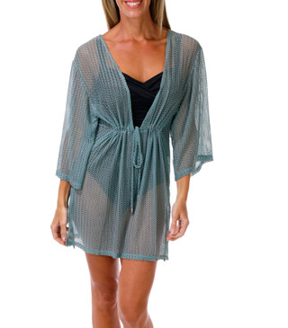 Thumbnail 1: Dotti Women's Long Sleeve Dress Cover Up  