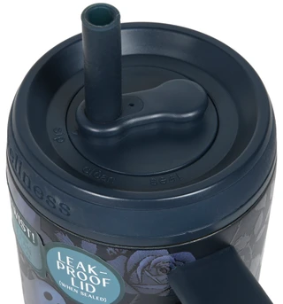 Thumbnail 2: GOURMET HOME PRODUCTS 30 oz Phantom Petals Full Handle Insulated Tumbler 