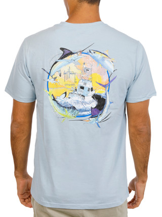 Thumbnail 1: Guy Harvey Men's Short Sleeve Graphic Tee 