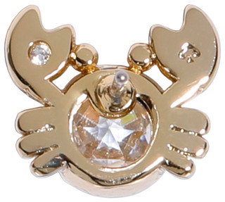 Thumbnail 4: KATE SPADE Crystal Crab Stud Earrings 