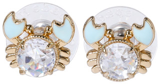 Thumbnail 1: KATE SPADE Crystal Crab Stud Earrings 