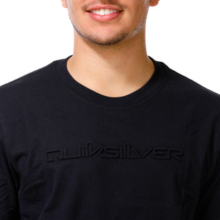 Thumbnail 2: Quiksilver Men's Short Sleeve Puffed Logo Tee 