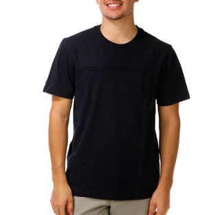 Thumbnail 1: Quiksilver Men's Short Sleeve Puffed Logo Tee 