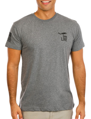 Thumbnail 2: NINE LINE Men's Short Sleeve Logo Tee 