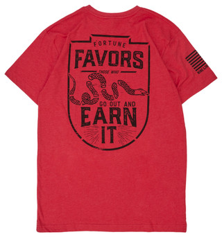Thumbnail 2: NINE LINE Men's Favors Earn It Graphic T-Shirt 