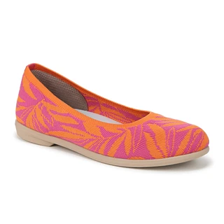 Thumbnail 1: Bzees Womens Knit Tropical Wide Ballet Flats 