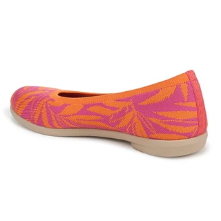 Thumbnail 8: Bzees Womens Knit Tropical Wide Ballet Flats 