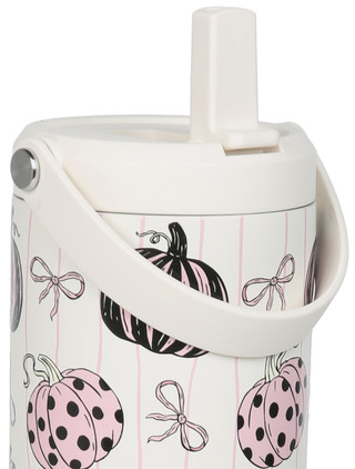 Thumbnail 2: Hydrapeak 26 oz Pumpkin Bow Insulated Water Bottle 