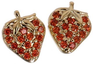 Thumbnail 1: KATE SPADE Strawberry Stud Earrings 