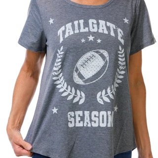 Thumbnail 3: One  World Women's Short Sleeve Game Day Bow Top 