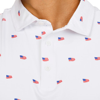 Thumbnail 3: Kenneth Cole Men's Short Sleeve Printed Golf Polo 
