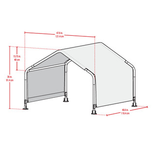 Thumbnail 17: Shelter Logic Shelter Logic 4' X 4' X 3' Pet Shelter  