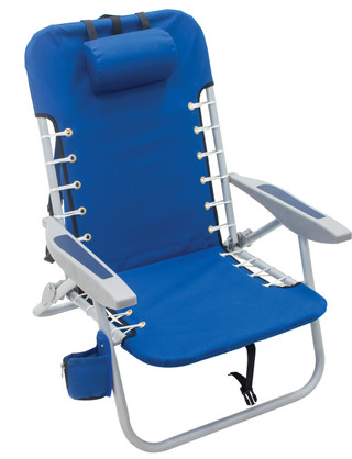 Thumbnail 1: Rio Rio Beach Lace-Up Aluminum Backpack Chair 