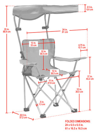 Thumbnail 2: Life is Good Life Is Good Kids Quad Chair 
