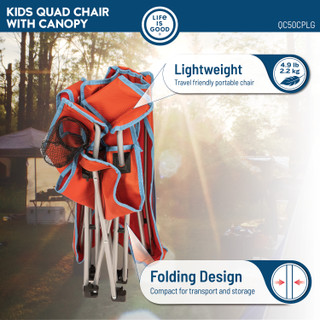 Thumbnail 7: Life is Good Life Is Good Kids Quad Chair 