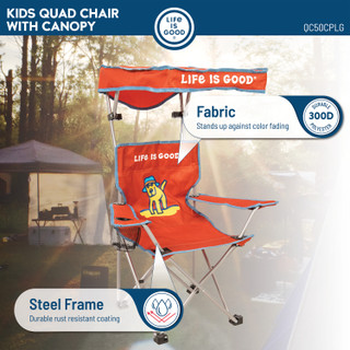 Thumbnail 12: Life is Good Life Is Good Kids Quad Chair 