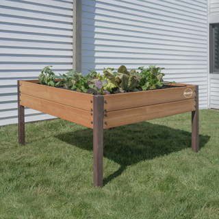Thumbnail 14: MIRACLE-GRO® MIRACLE-GRO® 4 x 4 Ft. Raised Garden Planter 
