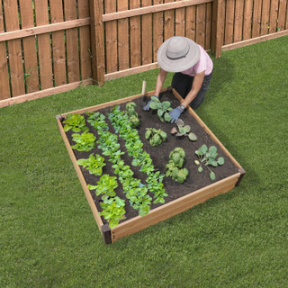 Thumbnail 4: MIRACLE-GRO® MIRACLE-GRO® 4 x 4 Ft. Raised Garden Planter 