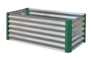 Thumbnail 1: MIRACLE-GRO® MIRACLE-GRO® 2 x 4 x 2 Ft. Galvanized Raised Garden Bed 
