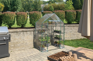 Thumbnail 16: MIRACLE-GRO® MIRACLE-GRO® 4.8 x 2.9 x 6.5 Ft. Mini Greenhouse 