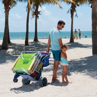 Thumbnail 2: Rio Rio Wonder Wheeler Utility Beach Cart 