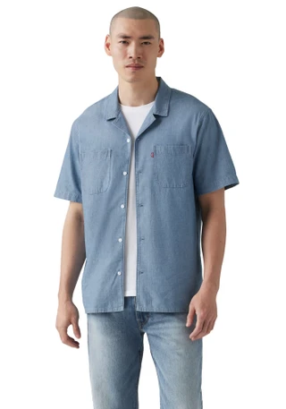 Thumbnail 1: Levi's Classic Camp Shirt in Douglas Chambray 