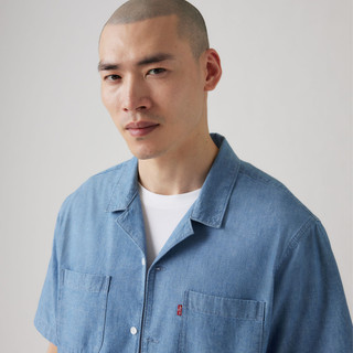 Thumbnail 4: Levi's Classic Camp Shirt in Douglas Chambray 
