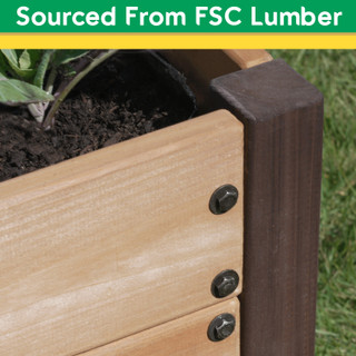 Thumbnail 3: MIRACLE-GRO® MIRACLE-GRO® 4 x 8 Ft. 2-Tier Raised Garden Bed 