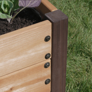 Thumbnail 4: MIRACLE-GRO® MIRACLE-GRO® 4 x 8 Ft. 2-Tier Raised Garden Bed 