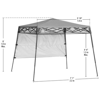 Thumbnail 9: QUIK SHADE Quik Shade 7' x 7' Go Hybrid Popup Backpack Canopy 