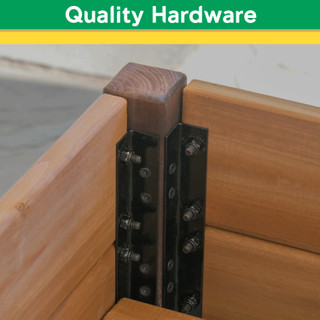 Thumbnail 16: MIRACLE-GRO® MIRACLE-GRO®  2x 4 Ft. Raised Garden Shelf Planter  
