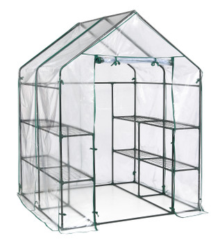 Thumbnail 1: MIRACLE-GRO® MIRACLE-GRO® 4.8 x 4.8 x 6.5 Ft. Mini Greenhouse 