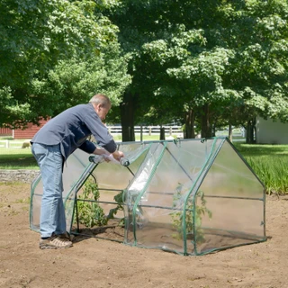 Thumbnail 10: MIRACLE-GRO® MIRACLE-GRO® 3 x 8 x 3 Ft. Mini Greenhouse 