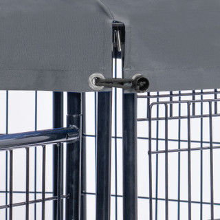 Thumbnail 3: Shelter Logic Shelter Logic 3' x 3' Square Pet Kennel 