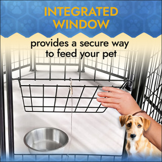 Thumbnail 4: Shelter Logic Shelter Logic 3' x 3' Square Pet Kennel 