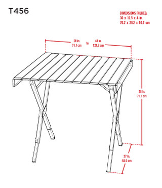 Thumbnail 4: Rio Rio Compact Expandable Table 