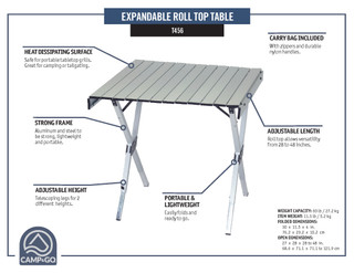Thumbnail 6: Rio Rio Compact Expandable Table 