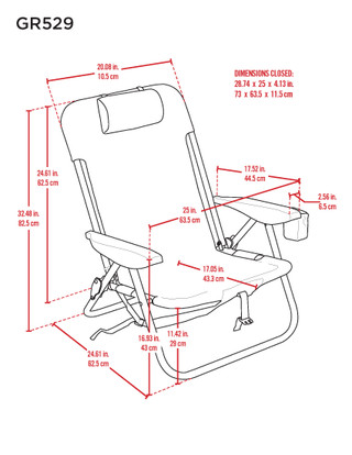 Thumbnail 5: CAMP & GO Camp & Go Lace Up Steel Backpack Camp Chair 