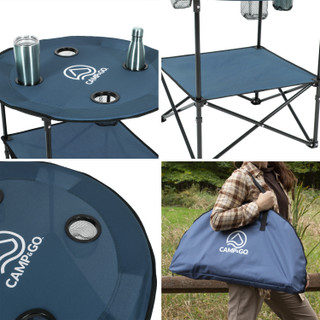 Thumbnail 3: CAMP & GO Camp & Go 28 in. Round Fabric Table 