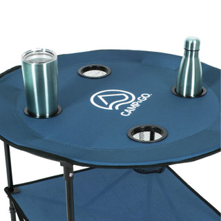 Thumbnail 7: CAMP & GO Camp & Go 28 in. Round Fabric Table 