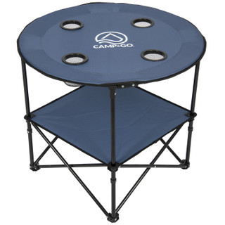 Thumbnail 1: CAMP & GO Camp & Go 28 in. Round Fabric Table 