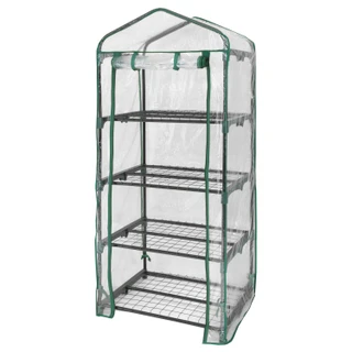 Thumbnail 1: Shelter Logic MIRACLE-GRO®  23" x 17" x 57" Mini Greenhouse 