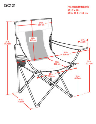 Thumbnail 9: Life is Good Life Is Good Mesh Back Quad Chair 