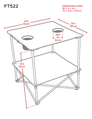 Thumbnail 3: Rio Rio Square Fabric Table 