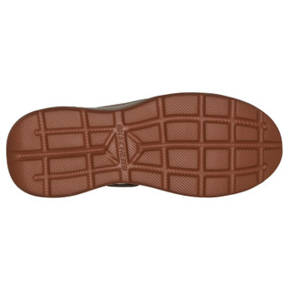Thumbnail 5: Skechers Men's Slip In Relaxed Fit Troutt Rustic Loafer 