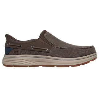 Thumbnail 9: Skechers Men's Slip In Relaxed Fit Troutt Rustic Loafer 