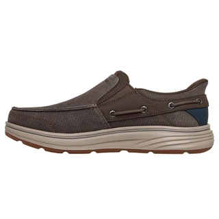 Thumbnail 2: Skechers Men's Slip In Relaxed Fit Troutt Rustic Loafer 