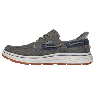 Thumbnail 5: Skechers Slip-ins Relaxed Fit Troutt Davey Boat Shoe 